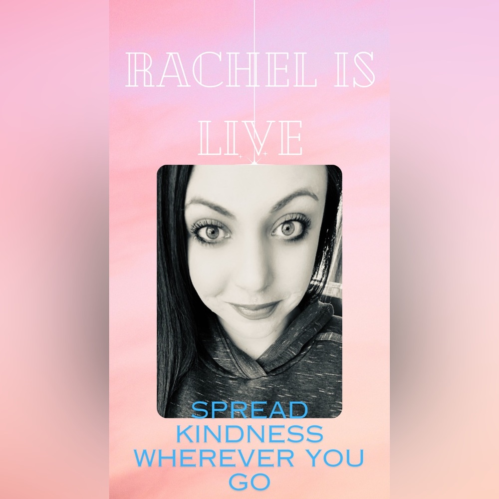 RACHEL IS LIVE 🩷🩷🩷🩷